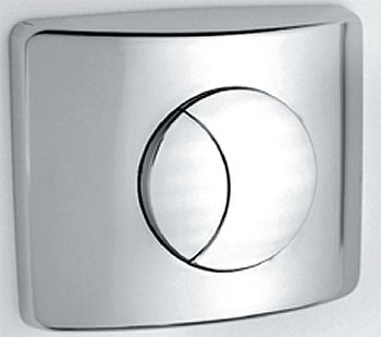 Válvulas para descarga com duplo comando liberam mais ou menos água, de acordo com a necessidade.